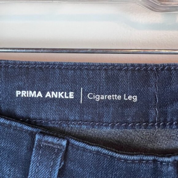 AG Prima Ankle Cigarette Leg Jeans Contour 360 Dark Wash Size 28 - Picture 6 of 9